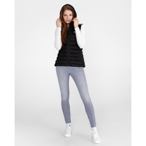 Adidas Originals Slim Vest Black Monogram Women - Picture 10 of 11